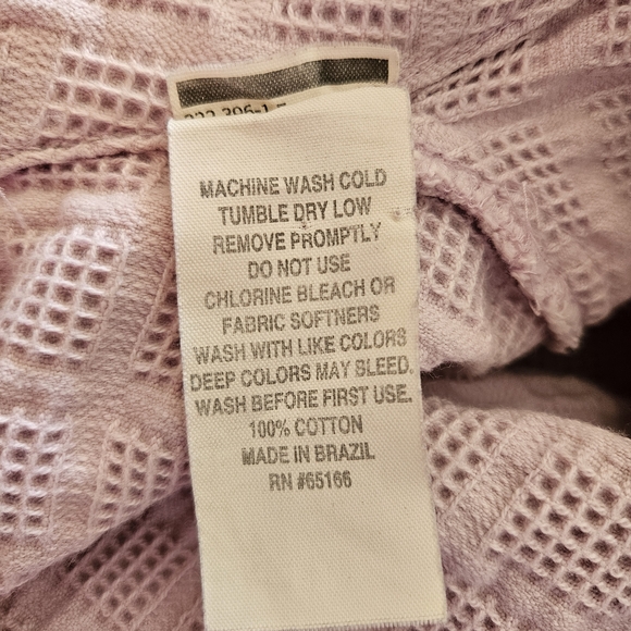 Lavender Textured Robe - Picture 5 of 5